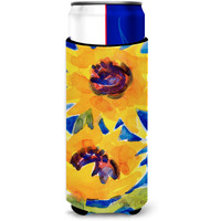 Flower - Sunflower Ultra Beverage Insulators for slim cans 6012MUK