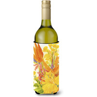 Flower - Bird of Paradise Wine Bottle Beverage Insulator Beverage Insulator Hugger