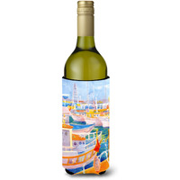 Shirmp Boats Wine Bottle Beverage Insulator Beverage Insulator Hugger