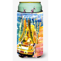 Shrimp Boats  Tall Boy Beverage Insulator Beverage Insulator Hugger