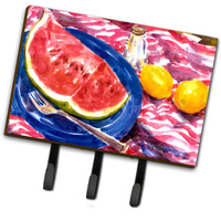 "Caroline's Treasures 6028TH68 Watermelon Leash Holder or Key Hook, Large, Multicolor"