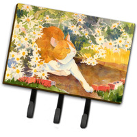 "Caroline's Treasures 6030TH68 Cat Leash Holder or Key Hook, Large, Multicolor"