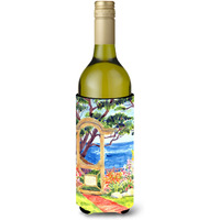 Seaside Wine Bottle Beverage Insulator Beverage Insulator Hugger