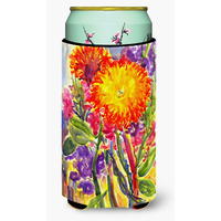 Flower - Aster  Tall Boy Beverage Insulator Beverage Insulator Hugger