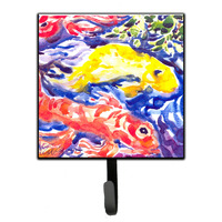 "Caroline's Treasures 6116SH4 Fish-Koi In The Pond Leash Holder or Key Hook, Small, Multicolor"
