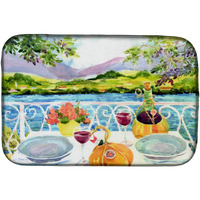 "Caroline's Treasures 6139DDM Dish Drying Mat, 14"" x 21"", Multicolor"