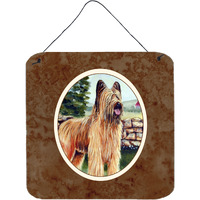 "Caroline's Treasures Briard Wall or Door Hanging Prints 7003DS66, 6HX6W, Multicolor"