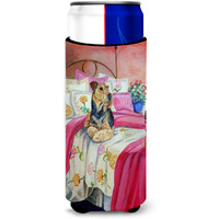 Airedale Waiting on Mom Ultra Beverage Insulators for slim cans 7006MUK