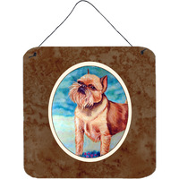 "Caroline's Treasures Brussels Griffon Wall or Door Hanging Prints 7016DS66, 6HX6W, Multicolor"