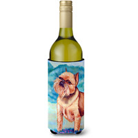 Brussels Griffon Wine Bottle Beverage Insulator Beverage Insulator Hugger