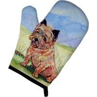 "Caroline's Treasures 7017OVMT Cairn Terrier and The Chipmunk Oven Mitt, 12"" by 8.5"", Multicolor"