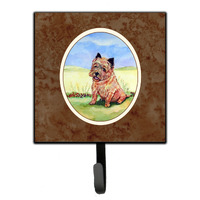 "Caroline's Treasures Cairn Terrier and the Chipmunk Leash or Key Holder 7017SH4, Small, Multicolor"