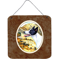 "Caroline's Treasures Canaan Dog Wall or Door Hanging Prints 7018DS66, 6"" x 6"", Multicolor"