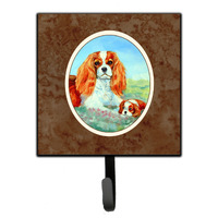"Caroline's Treasures Cavalier Spaniel Momma's Love Leash or Key Holder 7019SH4, Small, Multicolor"