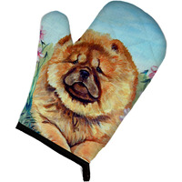 "Caroline's Treasures 7020OVMT Chow Oven Mitt, 12"" by 8.5"", Multicolor"