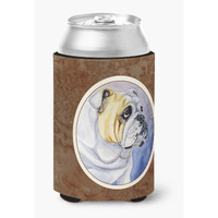 "Caroline's Treasures 7028CC English Bulldog Can Or Bottle Hugger, Multicolor"