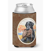 "Caroline's Treasures 7032CC Flat Coated Retriever Can Or Bottle Hugger, Multicolor"