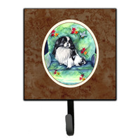 "Caroline's Treasures Japanese Chin in Momma's Chair Leash or Key Holder 7034SH4, Small, Multicolor"