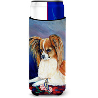 Papillon Rose and Butterfly Ultra Beverage Insulators for slim cans 7038MUK