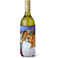 Papillon Wine Bottle Beverage Insulator Beverage Insulator Hugger 7041LITERK