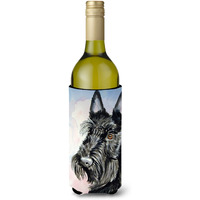 Scottish Terrier Wine Bottle Beverage Insulator Beverage Insulator Hugger