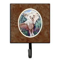 "Caroline's Treasures Chinese Crested Leash or Key Holder 7052SH4, Small, Multicolor"