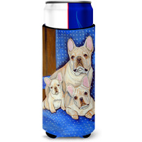 French Bulldog Momma's Love Ultra Beverage Insulators for slim cans 7055MUK