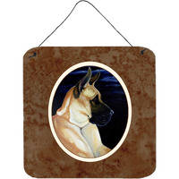 "Caroline's Treasures Fawn Dane in the Moonlight Wall or Door Hanging Prints 7059DS66, 6HX6W, Multicolor"