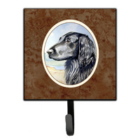 "Caroline's Treasures Flat Coated Retriever Leash or Key Holder 7064SH4, Small, Multicolor"