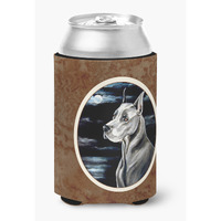 "Caroline's Treasures 7067CC Great Dane Moonlight Can Or Bottle Hugger, Multicolor"