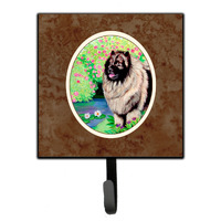 "Caroline's Treasures Keeshond Leash or Key Holder 7074SH4, Small, Multicolor"