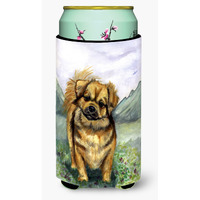 Tibetan Spaniel  Tall Boy Beverage Insulator Beverage Insulator Hugger
