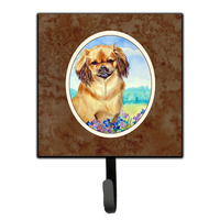 "Caroline's Treasures Tibetan Spaniel Leash or Key Holder 7078SH4, Small, Multicolor"