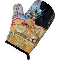 "Caroline's Treasures 7079OVMT Cat Oven Mitt, 12"" by 8.5"", Multicolor"