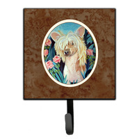"Caroline's Treasures Chinese Crested Leash or Key Holder 7087SH4, Small, Multicolor"