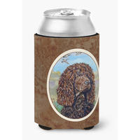 "Caroline's Treasures 7089CC Irish Water Spaniel Can Or Bottle Hugger, Multicolor"
