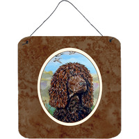 "Caroline's Treasures Irish Water Spaniel Wall or Door Hanging Prints 7089DS66, 6"" x 6"", Multicolor"