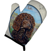 "Caroline's Treasures 7089OVMT Irish Water Spaniel Oven Mitt, 12"" by 8.5"", Multicolor"