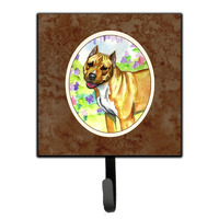 "Caroline's Treasures Pit Bull Leash or Key Holder 7093SH4, Small, Multicolor"