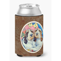 "Caroline's Treasures 7095CC Petit Basset Griffon Vendeen Can Or Bottle Hugger, Multicolor"