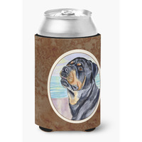 "Caroline's Treasures 7107CC Rottweiler Can Or Bottle Hugger, Multicolor"