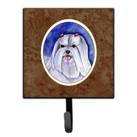 "Caroline's Treasures Maltese Leash or Key Holder 7108SH4, Small, Multicolor"