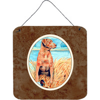 "Caroline's Treasures Chesapeake Bay Retriever Wall or Door Hanging Prints 7112DS66, 6HX6W, Multicolor"