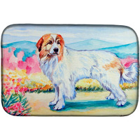 "Caroline's Treasures Pyrenees Dish Drying Mat, 14"" x 21"", Multicolor"