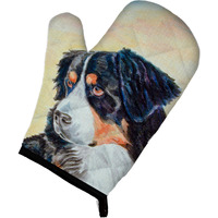 "Caroline's Treasures 7131OVMT Bernese Mountain Dog Oven Mitt, 12"" by 8.5"", Multicolor"