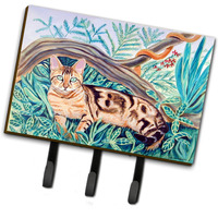 "Caroline's Treasures 7139TH68 Cat-Maine Coon Leash Holder or Key Hook, Large, Multicolor"