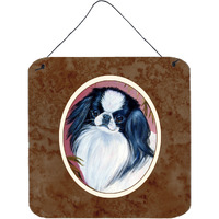 "Caroline's Treasures Japanese Chin Wall or Door Hanging Prints 7149DS66, 6HX6W, Multicolor"