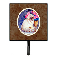 "Caroline's Treasures Persian Cat Leash or Key Holder 7150SH4, Small, Multicolor"