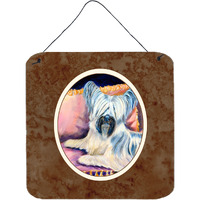 "Caroline's Treasures Skye Terrier Wall or Door Hanging Prints 7154DS66, 6"" x 6"", Multicolor"