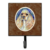 "Caroline's Treasures Buff Cocker Spaniel Leash or Key Holder 7178SH4, Small, Multicolor"